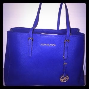 Micheal Kors Royal Blue Purse